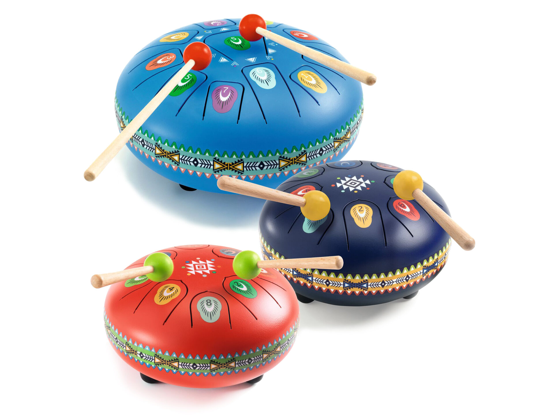 Metal tongue drum"Animambo" 11 note - immagine 3