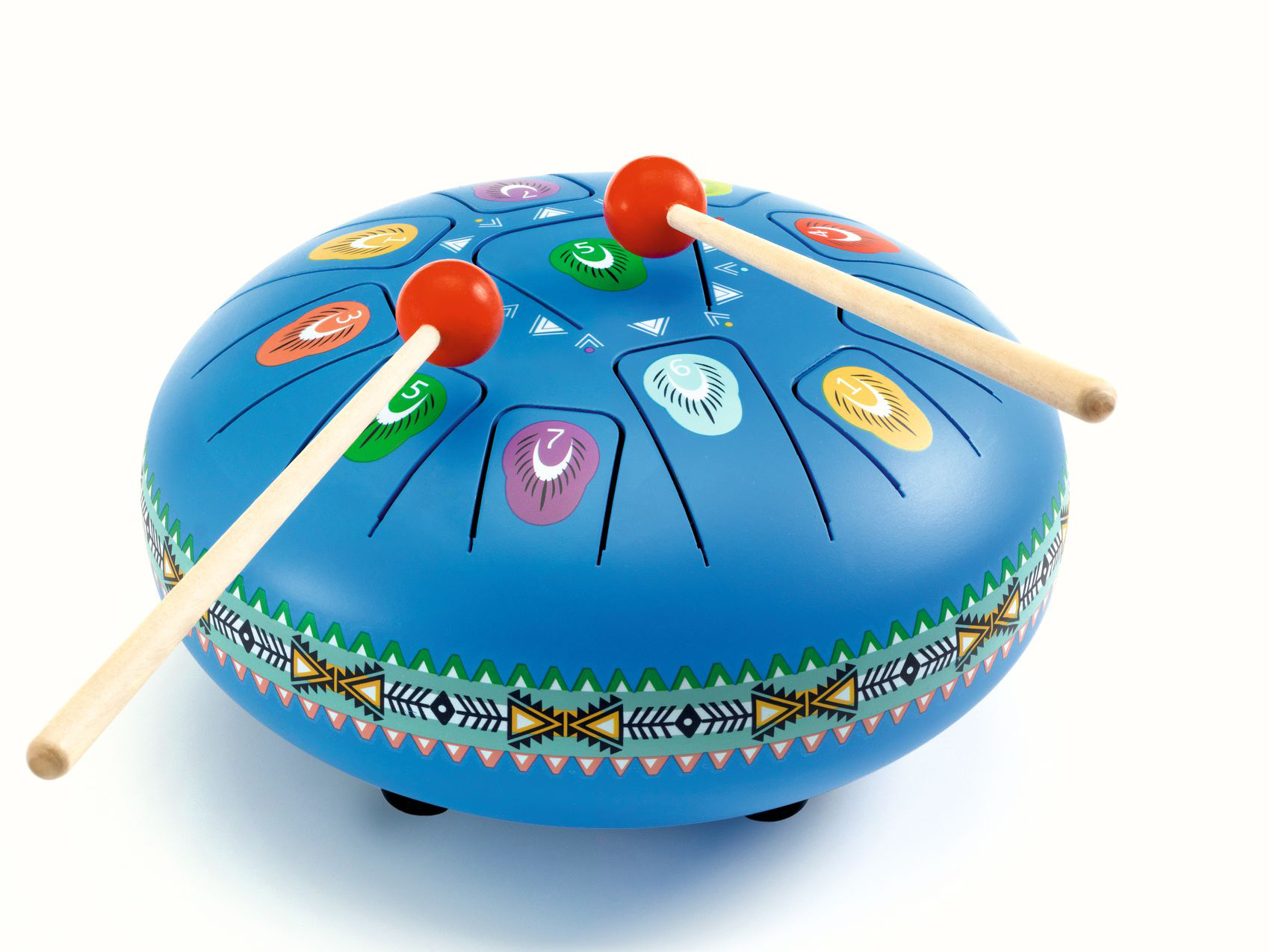 Metal tongue drum"Animambo" 11 note