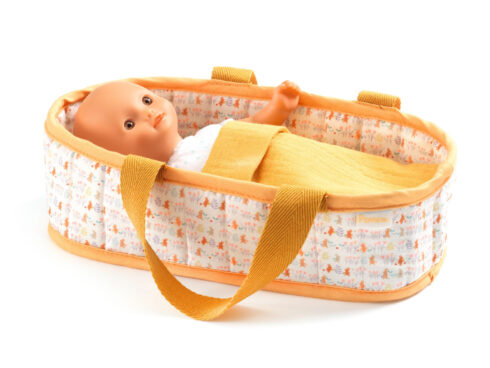 Bambola Mini Sasha e culla, Pomea