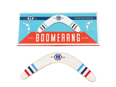 Boomerang di legno