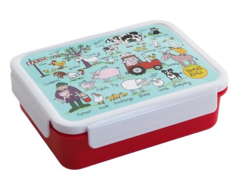 Contenitore Porta Pranzo con scomparti estraibili fattoria