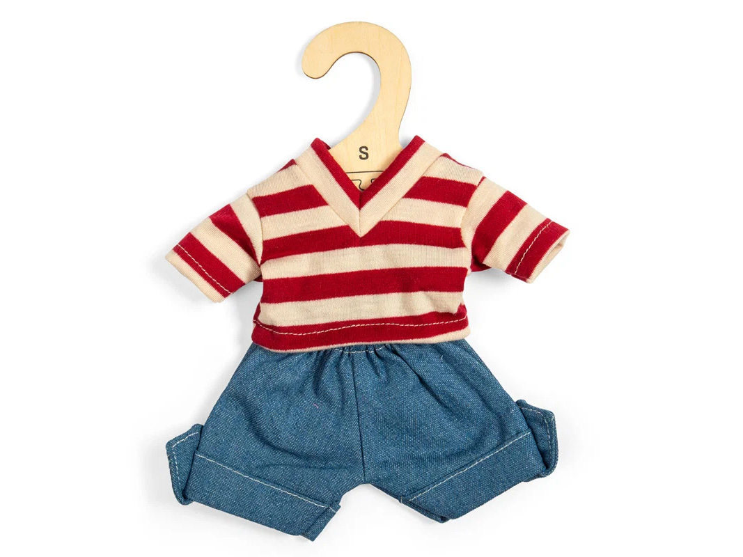 Vestito pantaloni e maglietta misura piccola