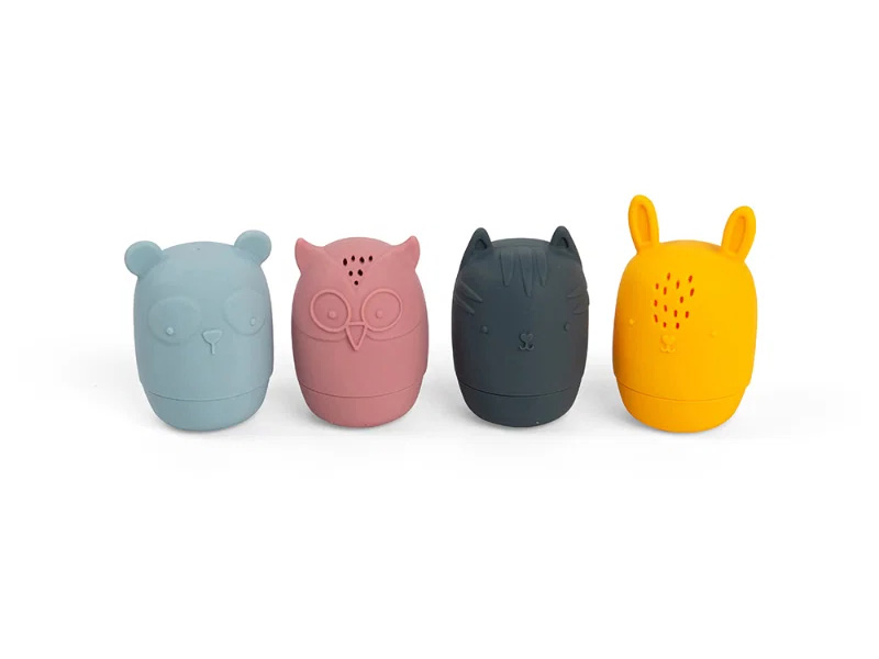 Animali da bagno in silicone