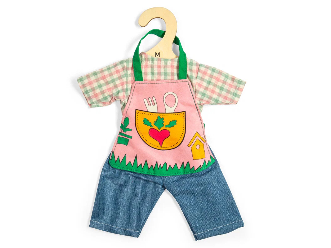 Vestito da giardiniera misura media - immagine 2